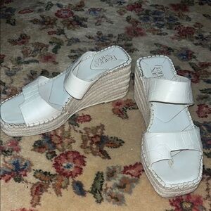 - Franco Sarto White Sandals